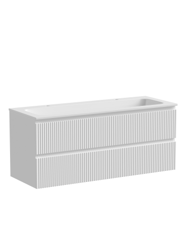 Тумба под раковину Sancos SNOB R SNR120W 119,5х44,5х50 настенная - фото 2